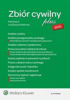 Okładka książki Zbiór cywilny PLUS 2018