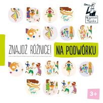 Okładka książki ZNAJDŹ RÓŻNICE NA PODWÓRKU KAPITAN NAUKA