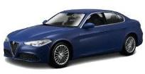 Opakowanie Alfa Romeo Giulia 1:24 granatowy BBURAGO