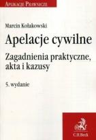 Okładka książki Apelacje cywilne. Zagadnienia praktyczne... w.5