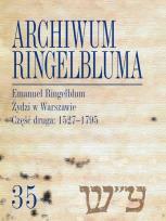 Opakowanie Archiwum Ringelbluma Konspiracyjne Archiwum Getta Warszawy Tom 35 Emanuel Ringelblum, Żydzi w Wars