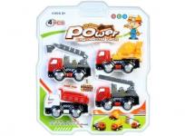 Opakowanie Auto ciężarowe 11cm 4el