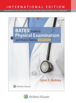 Okładka książki Bates' Guide to Physical Examination and History Taking 12e