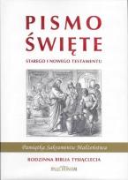 Okładka książki Biblia Tysiąclecia rodzinna biała (ślub)