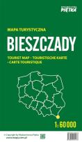 Opakowanie Bieszczady. Mapa turystyczna 1:60 000 składana