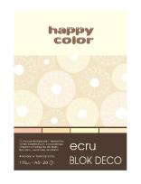 Opakowanie Blok A5/20K Deco Ecru 170g HAPPY COLOR