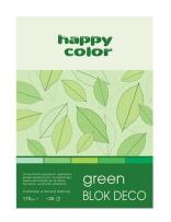 Opakowanie Blok A5/20K Deco Green 170g HAPPY COLOR