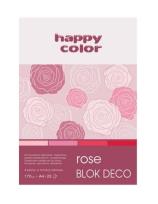Opakowanie Blok A5/20K Deco Rose 170g HAPPY COLOR
