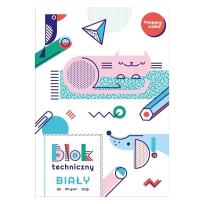 Opakowanie Blok techniczny biały A3/10K HAPPY COLOR