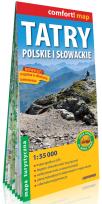 Okładka książki Comfort!map Tatry Polskie i Słowackie mapa w.2018