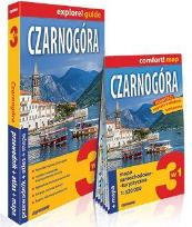 Okładka książki Czarnogóra zestaw przewodnikowy 3w1