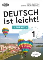 Okładka książki Deutsch ist leicht! Lehrbuch A1/A1+