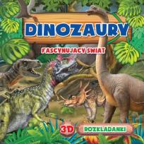 Okładka książki DINOZAURY ROZKŁADANKI 3D