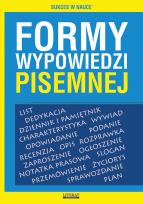 Okładka książki Formy wypowiedzi pisemnej