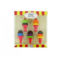 Opakowanie Gumki do mazania - zestaw lody