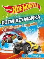 Okładka książki Hot Wheels. Rozwiązywanka. Labirynty i zagadki z.2