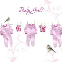 Opakowanie Karnet Swarovski kwadrat EE01 Narodziny śpioszki