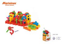 Opakowanie Klocki Konstrukcyjne Cyfry Siatka