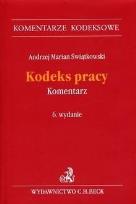 Okładka książki Kodeks pracy. Komentarz w.6