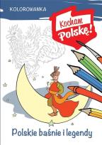 Okładka książki Kolorowanka. Polskie baśnie i legendy