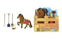 Opakowanie Koń flokowany z akcesoriami