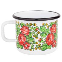 Opakowanie Kubek emaliowany - wianek góralski FOLKSTAR