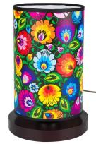 Opakowanie Lampa stojąca - średnia łowicka czarna FOLKSTAR