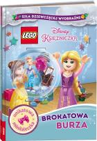 Okładka książki Lego Disney Księżniczk. Brokatowa burza
