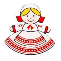 Opakowanie Magnes drewniany - Podlasianka FOLKSTAR