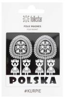 Okładka książki Magnes - kurpiowski czarny Polska FOLKSTAR