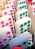Okładka książki Matematyka. podręcznik Klasa 5. 
Szkoła podstawowa