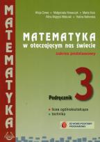 Okładka książki Matematyka w otaczającym nas świecie 3 Podręcznik Zakres podstawowy