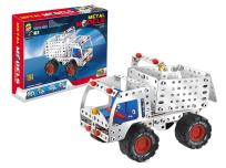 Opakowanie Metalowe klocki konstrukcyjne Ciężarówka