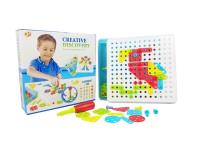 Opakowanie Mozaika - 180 części zestaw ze śrubokrętem