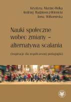 Okładka książki Nauki społeczne wobec zmiany - alternatywa scalania
