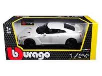 Opakowanie Nissan GT-R 1:24 biały BBURAGO