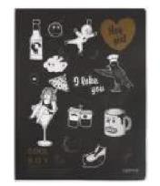 Opakowanie Notes H5/80K Czarny Hey Boy