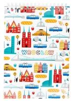 Opakowanie Notes na spirali - A5 Wrocław symbole FOLKSTAR