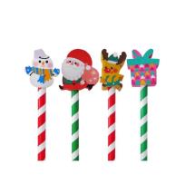 Opakowanie Ołówek Bałwan Mikołaj Renifer Prezent (24szt)