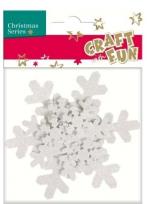 Opakowanie Ozdoba dekoracyjna piankowy płatek śniegu 7el