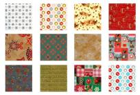 Opakowanie Papier w rolce 2/0,7m metalizowany mix (60szt)