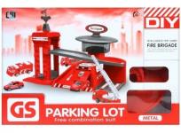 Opakowanie Parking i metalowe akcesoria straż