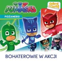 Okładka książki Pidżamersi. Odkryj i czytaj. Bohaterowie w akcji