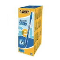 Opakowanie Pióro żelowe Cristal Gel + niebieski (20szt) BIC