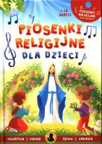 Okładka książki PIOSENKI RELIGIJNE DLA DZIECI