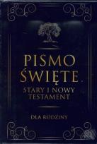 Okładka książki Pismo Święte ST i NT duże - Dla rodziny