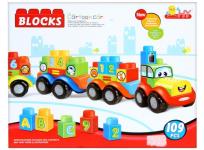 Opakowanie Pociąg z klockami 109el