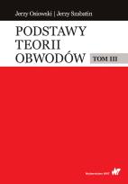 Okładka książki Podstawy teorii obwodów Tom 3