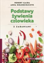 Okładka książki Podstawy żywienia człowieka z zadaniami