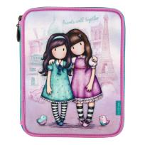 Opakowanie Podwójny Piórnik z wyposażeniem - Friends Walk..